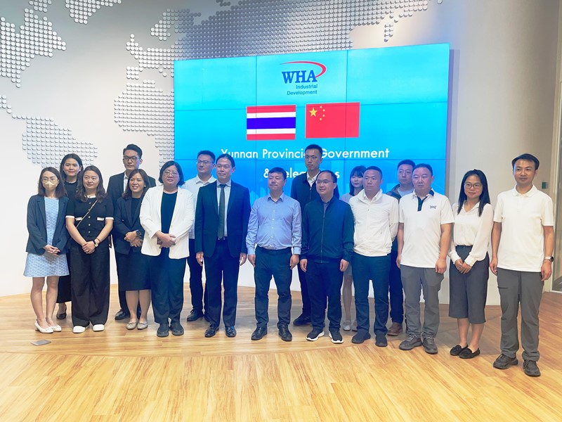 WHA Group Welcomes Yunnan Provincial Communist Youth League of China  to visit WHA Tower 