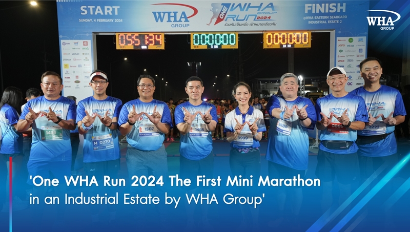 One WHA Run 2024 The First Mini Marathon in an Industrial Estate by WHA Group