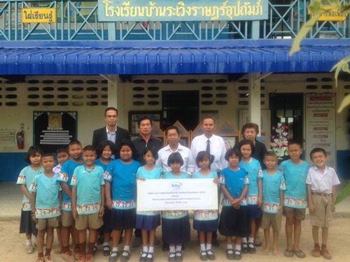 WHA Donation Brings Cheer to Ban Rawoeng School 