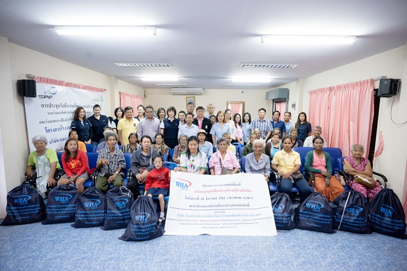 WHA Group Organizes Mobile Medical Unit in  Rayong’s Tasith Sub-district