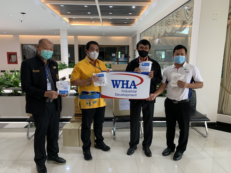 WHA Group Donates KN-95 Masks to Pattaya Administration to Support Local Communities