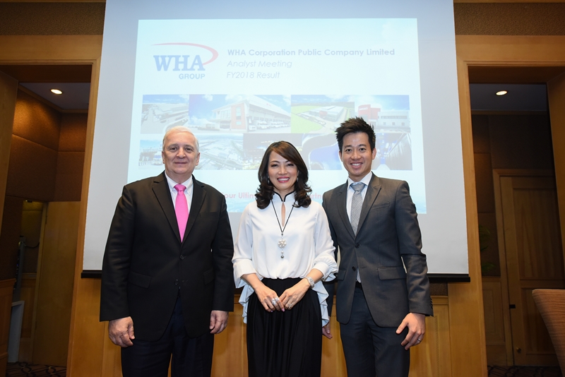 WHA GROUP พบนักวิเคราะห์ โชว์ศักยภาพความแข็งแกร่งทางธุรกิจปี 2561