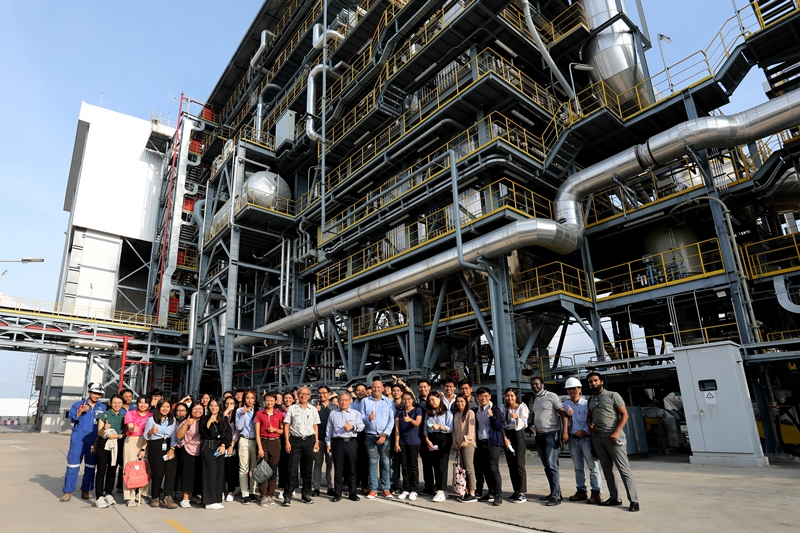  WHA Group Welcomes Chulalongkorn Students and Delegates from Environmental Engineering Association of Thailand to Water Reclamation Plant and CCE