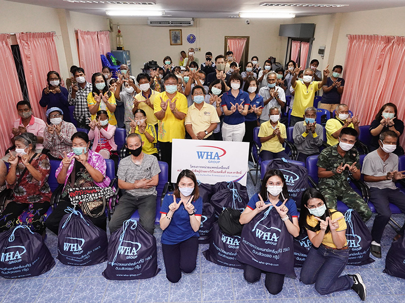 WHA Group Distributes Care Packs to needy patients in Rayong