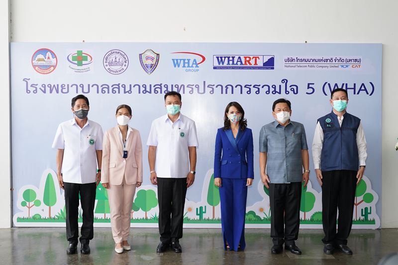 Public Health Minister Opens Samut Prakan Ruamjai 5 (WHA) Field Hospital in Collaboration with WHART