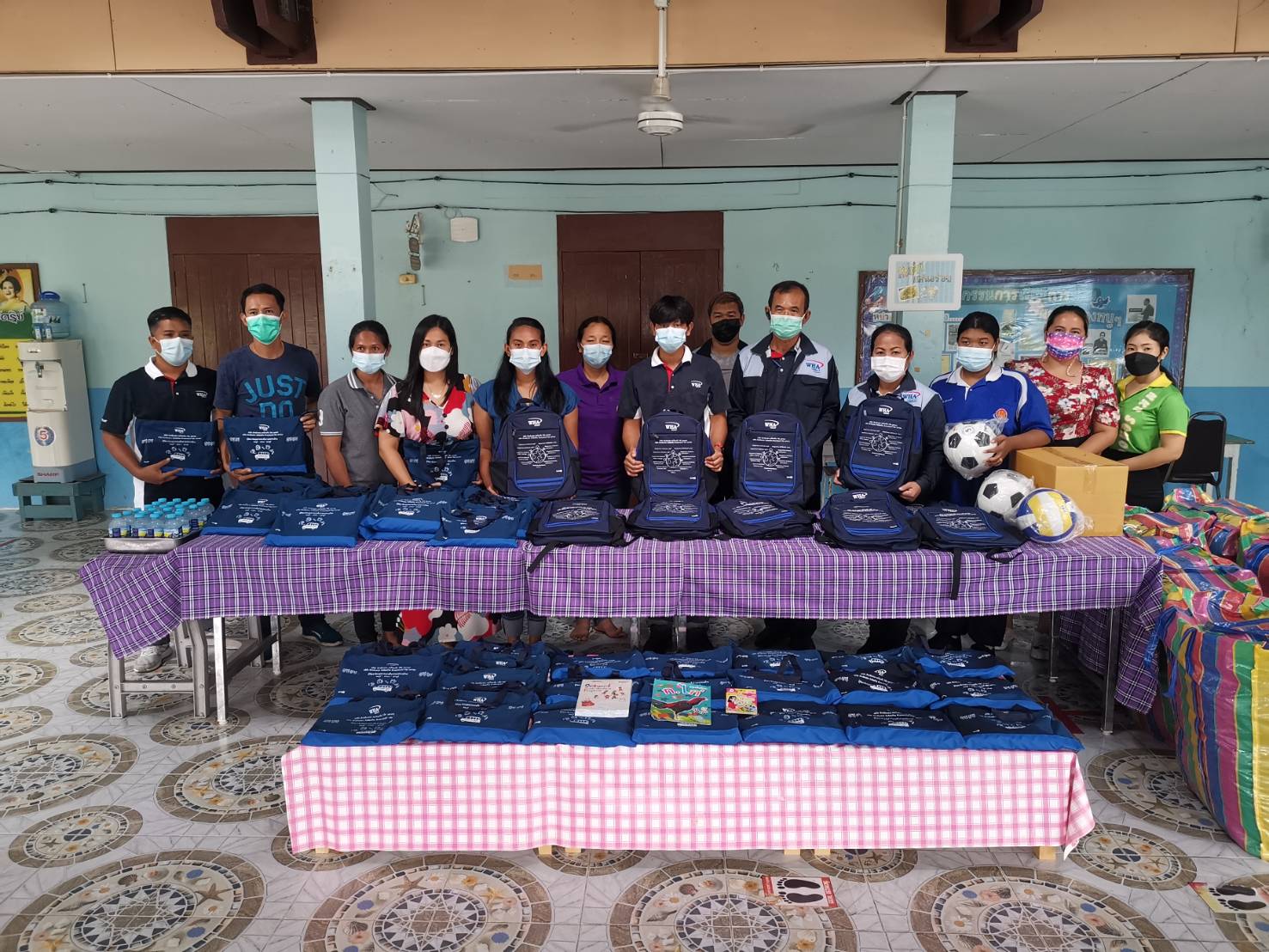 WHA Group Supports School Supplies to Schools in Chonburi and Rayong