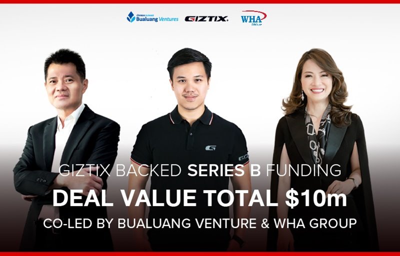 WHA Group joins Bualuang Ventures to tap into the e-Logistics market by investing in 'GIZTIX', a Thai startup, in the Series B funding round with total funding of more than THB 260 million, as well as supporting logistics operators to enter the digital era as a regional center
