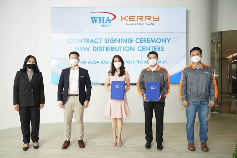 WHA Group Opens WHA Mega Logistics Center Theparak KM.21, the Largest Logistics Center Near Bangkok, and Welcomes Kerry Logistics as Its First Customer
