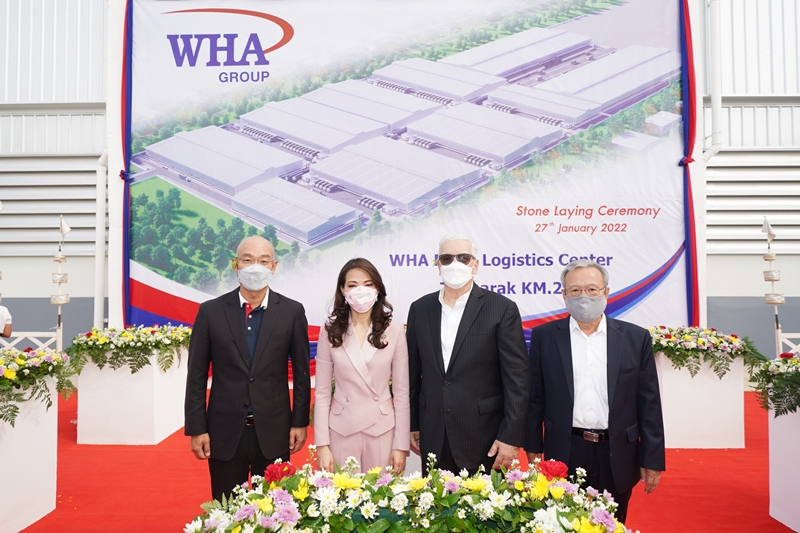 WHA Group Holds Stone Laying Ceremony  for WHA Mega Logistics Center Theparak KM.21