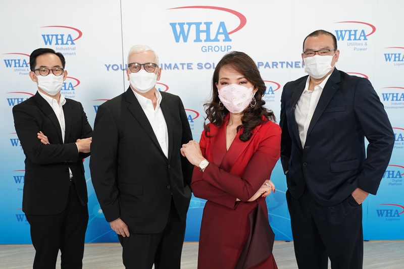 WHA Group Forecasts Sustainable High Growth  Over the Next 5 Years, with 50-Billion Baht Investment Plan Strong Focus on Smart Technologies and Digital Transformation