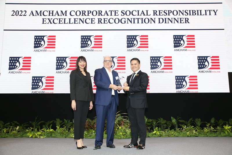WHA Group Receives Platinum Award for 13th Consecutive Year and   Thai Development Award at AMCHAM CSR Excellence Awards Ceremony