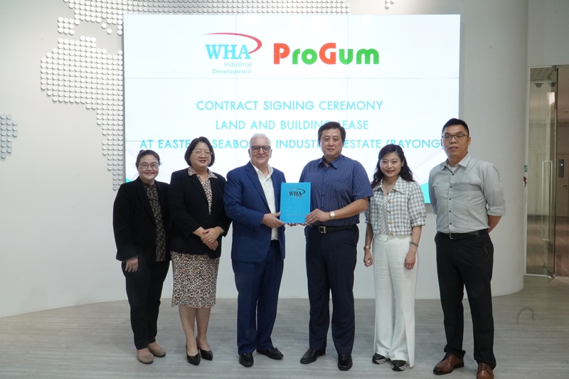Progum Elastomer Technology (Thailand) Finalizes  RBF Lease Agreement for New Plant at ESIE