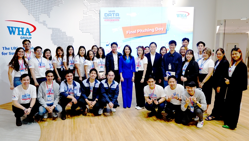 WHA Group จัดการแข่งขัน WHA DATA HACKATHON 2023 นำข้อมูลช่วยเพิ่มประสิทธิภาพภายในองค์กร