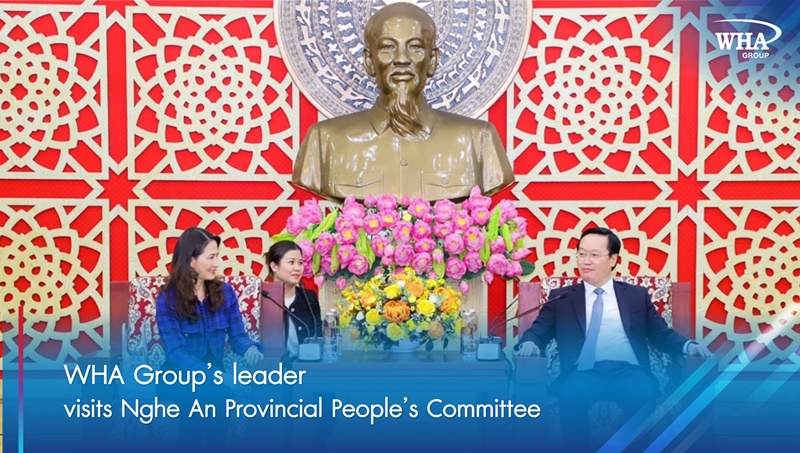 WHA Group’s leader visits Nghe An Provincial People’s Committee