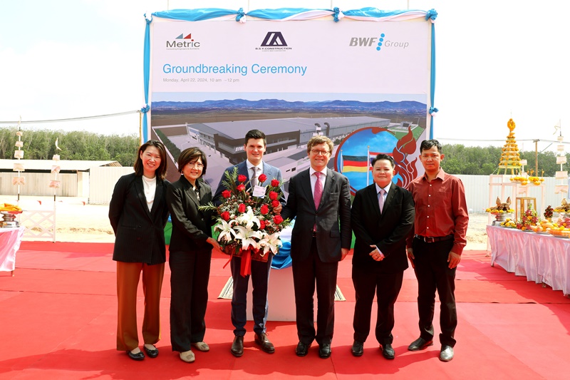 WHA Congratulates BWF Group on Its Groundbreaking Ceremony for Advanced Manufacturing   at WHA Eastern Seaboard Industrial Estate 4 