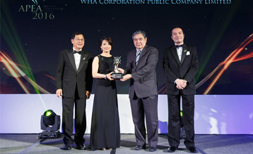 Group CEO of WHA Receives APEA Woman of the Year Award 2016