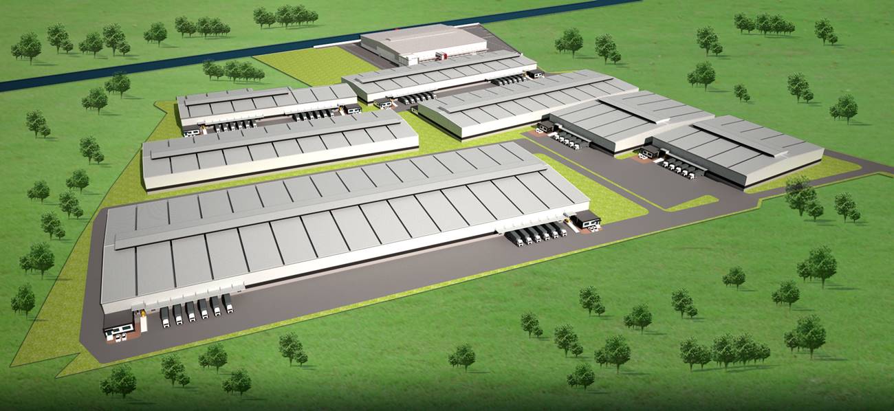 WHA Mega Logistics Center Rama II km.35 <small>(Central Food Retails Temperature Controlled D.C.)</small>