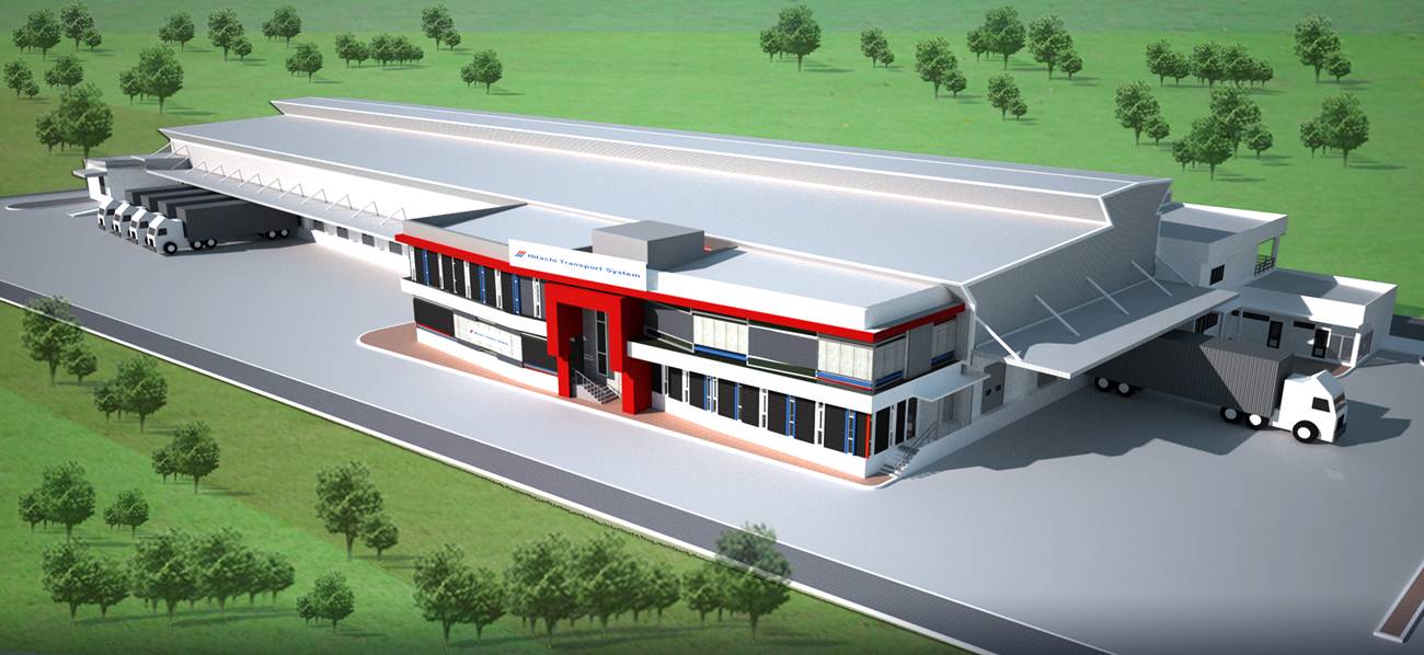 WHA Mega Logistics Center Lam Luk Ka <small>(Hitachi Transport New D.C. for Max Value) </small>