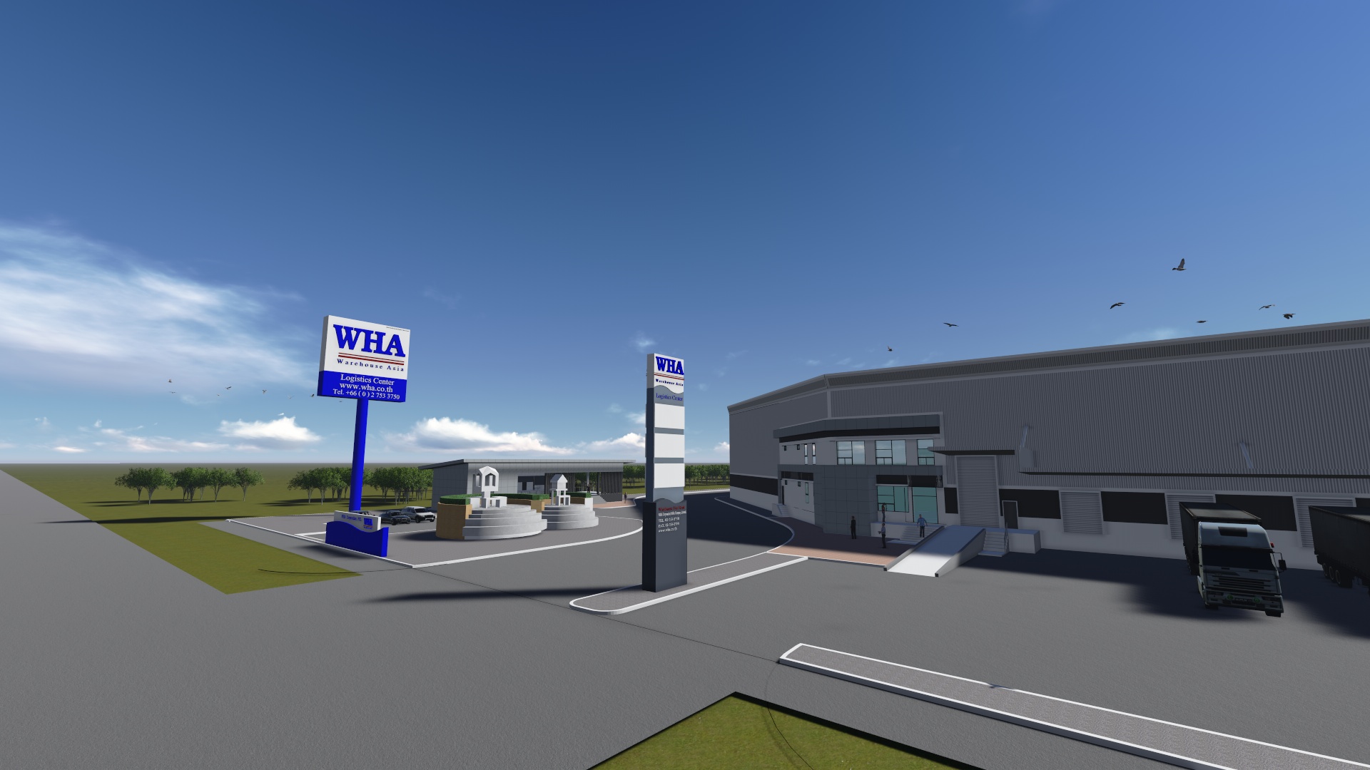 WHA Mega Logistics Center Ladkrabang <small>(Neo Corporation New D.C.) </small>