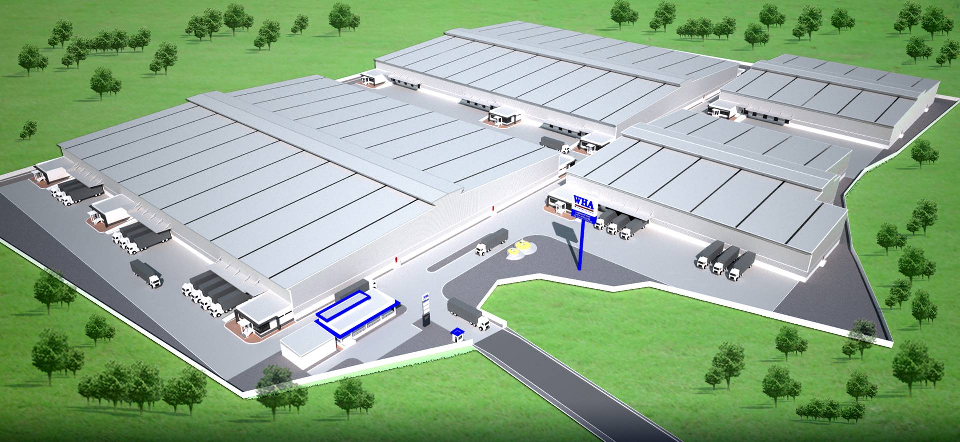 WHA Mega Logistics Center Chonlaharnpichit km.3 Phase II