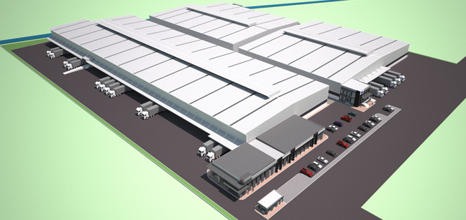 WHA Mega Logistics Center Saraburi