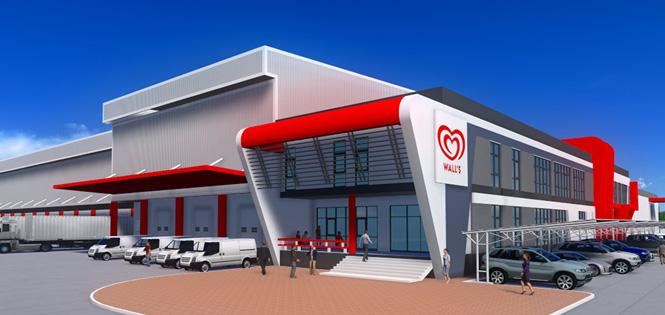 WHA Mega Logistics Center Chonlaharnpichit km.3 Phase I <small>(Unilever New Distribution Center)</small>